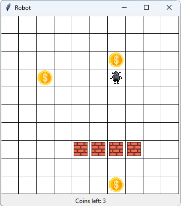 sample robot grid